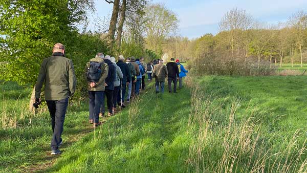 Wanderung zwischen Werlo und Woom